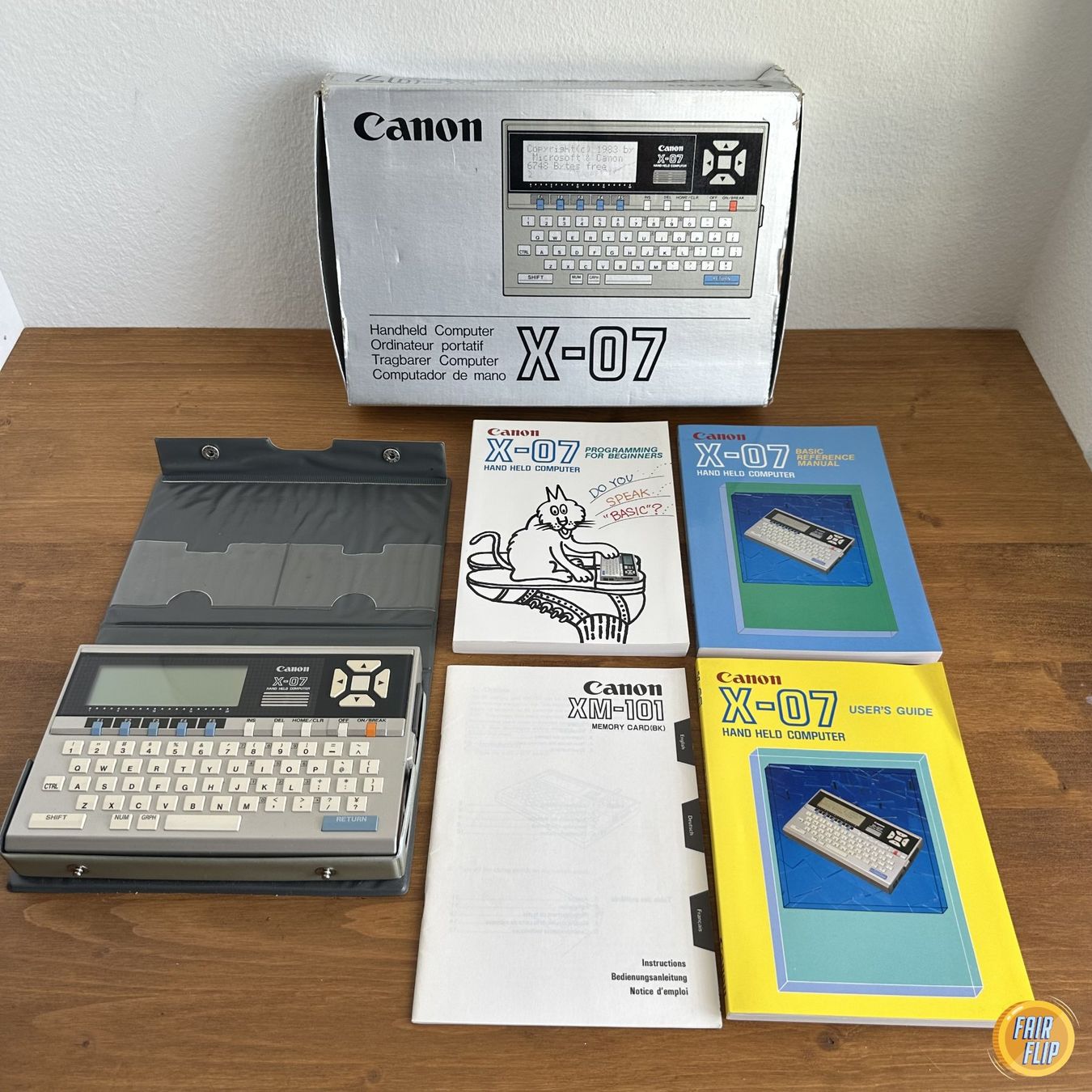 PCs: Canon X-07 Handheld Computer OVP – D'occasion à Luzern par fairflip