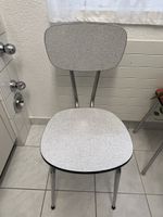 Retro Chair Tubessor Grey Pattern