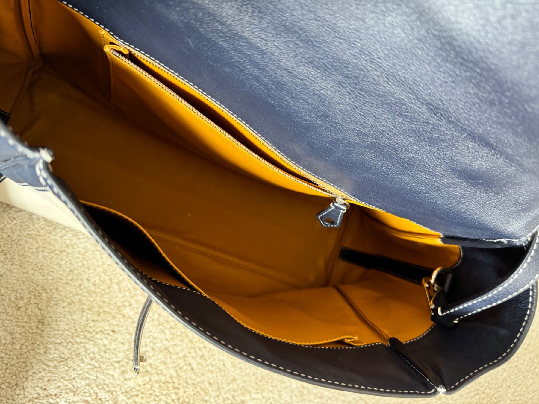 Borse da donna: Myriam Schaefer Paris Handtasche Canvas Leder – Usato da Meilen venduto da Antete 5