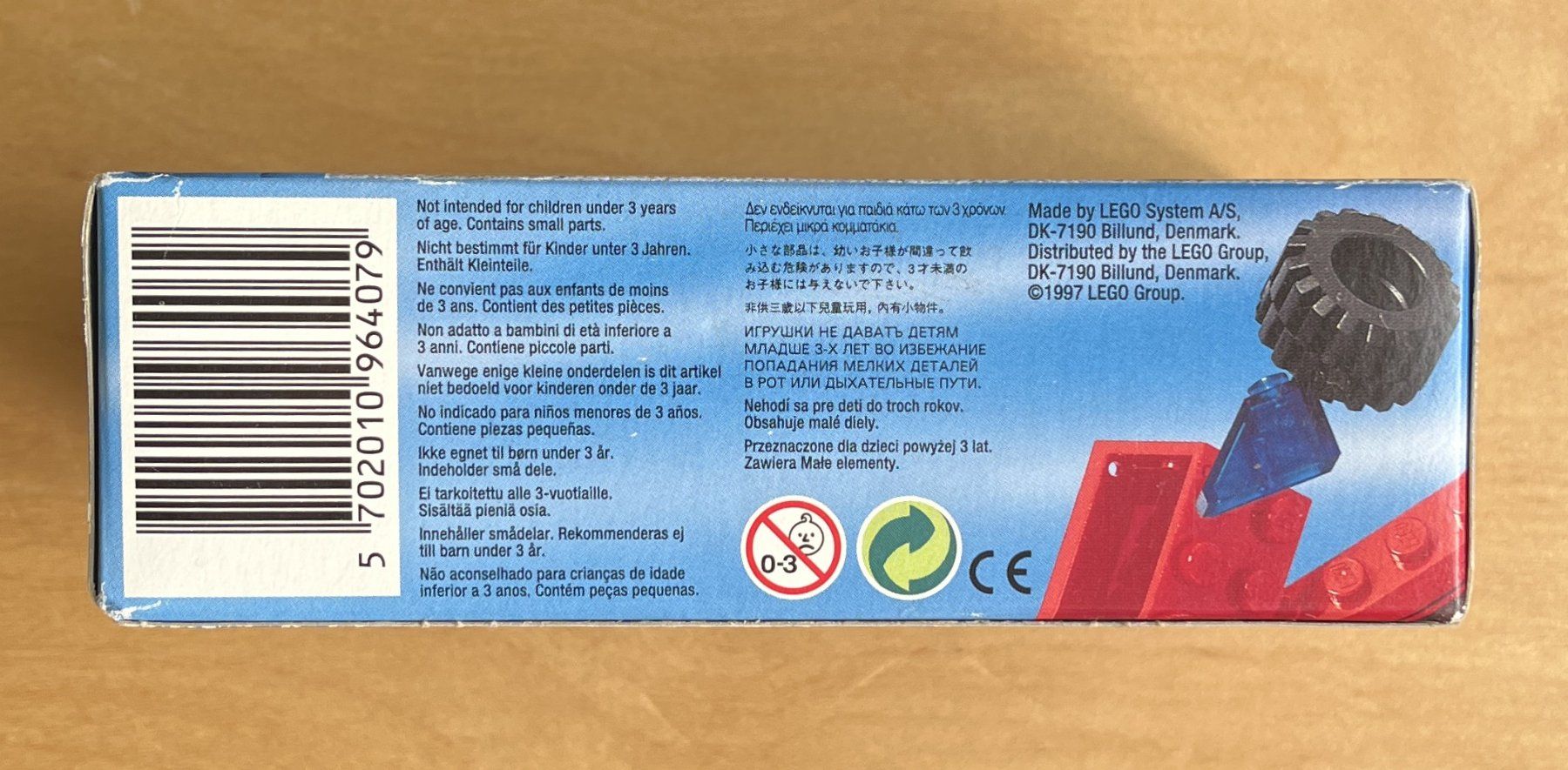 Lego Kit di costruzioni: LEGO System 6407 Fire Chief Neu & Sealed – Nuovo e nell'imballaggio originale da Dornach venduto da Deco89 4