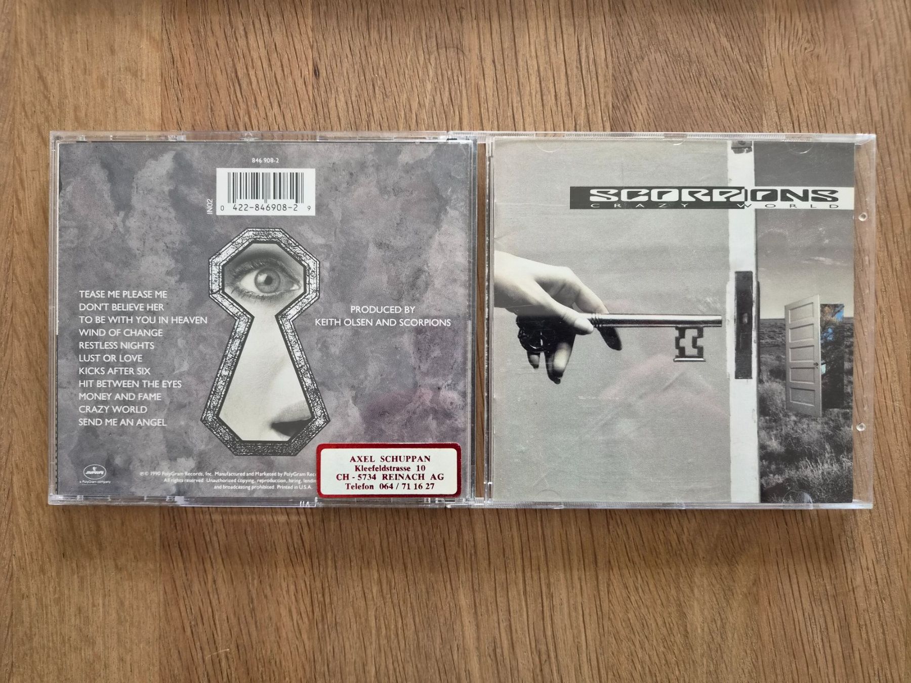 CDs: CD Scorpions - Crazy World, 1990 – Gebraucht aus Nebikon von Harley-Davidson01