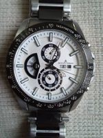NEUwertig: Jacques Lemans Chronograph Keramik inkl. Werkzeug