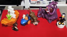 6 verschiedene Disney Figuren aus den 90ern