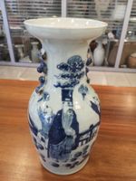 Chinesische Ching Dynasty Porzellan China Vase Landscape42cm
