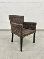 Armlehnstuhl aus Rattan von Casagrande