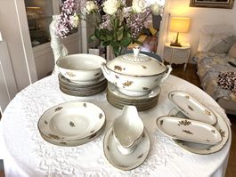 Elegante  Weichnachten Essservize von Langenthal