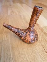 Schnabelkrug "Porron" in Leder gefasst