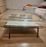 🔴 Stilvoller Glas-Couchtisch 🛋️ (Top Zustand!)