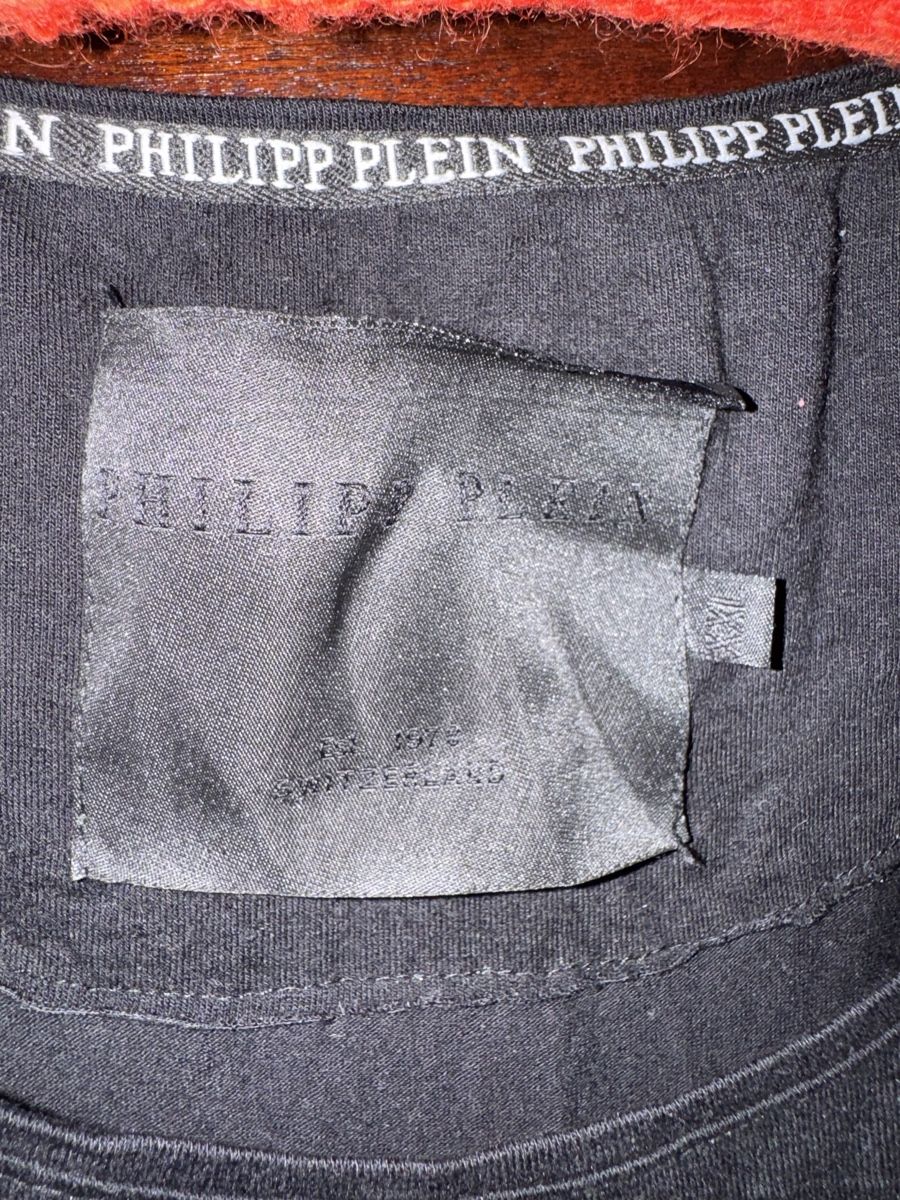T-shirt: Tshirt mit Glitzer Steinen Philipp Plein – Usato da Obfelden venduto da cesarina10 3