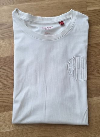 Herren Shirt ,Esprit,Ecru,Gr.XXL
