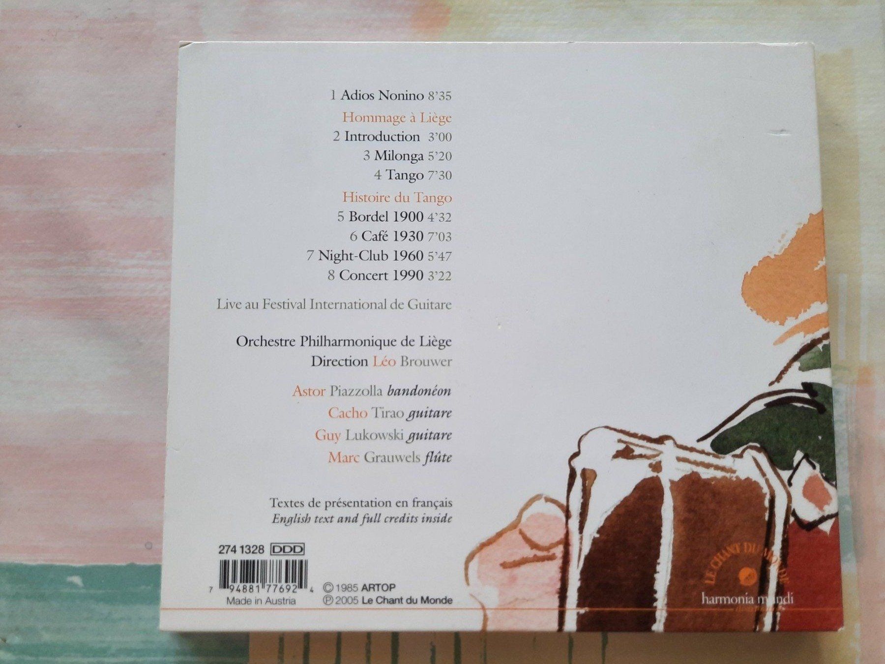 CD: CD Astor Piazzolla - Adios Nonino – Usato da Pully venduto da bro_n52j 1