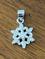 ✨ Pendentif Floral Vintage 1960 Allemagne Argenté Élégant