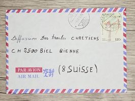 CL22 Enveloppe + Timbre Togo 1988
