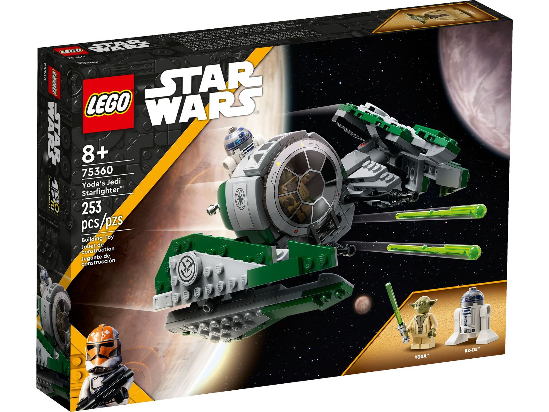 Lego Kit di costruzioni: 75360 Yodas Jedi Starfighter – Nuovo e nell'imballaggio originale da St. Gallen venduto da brickli