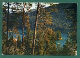 Flims, am Caumasee, 1975, gelaufen, Grossformat