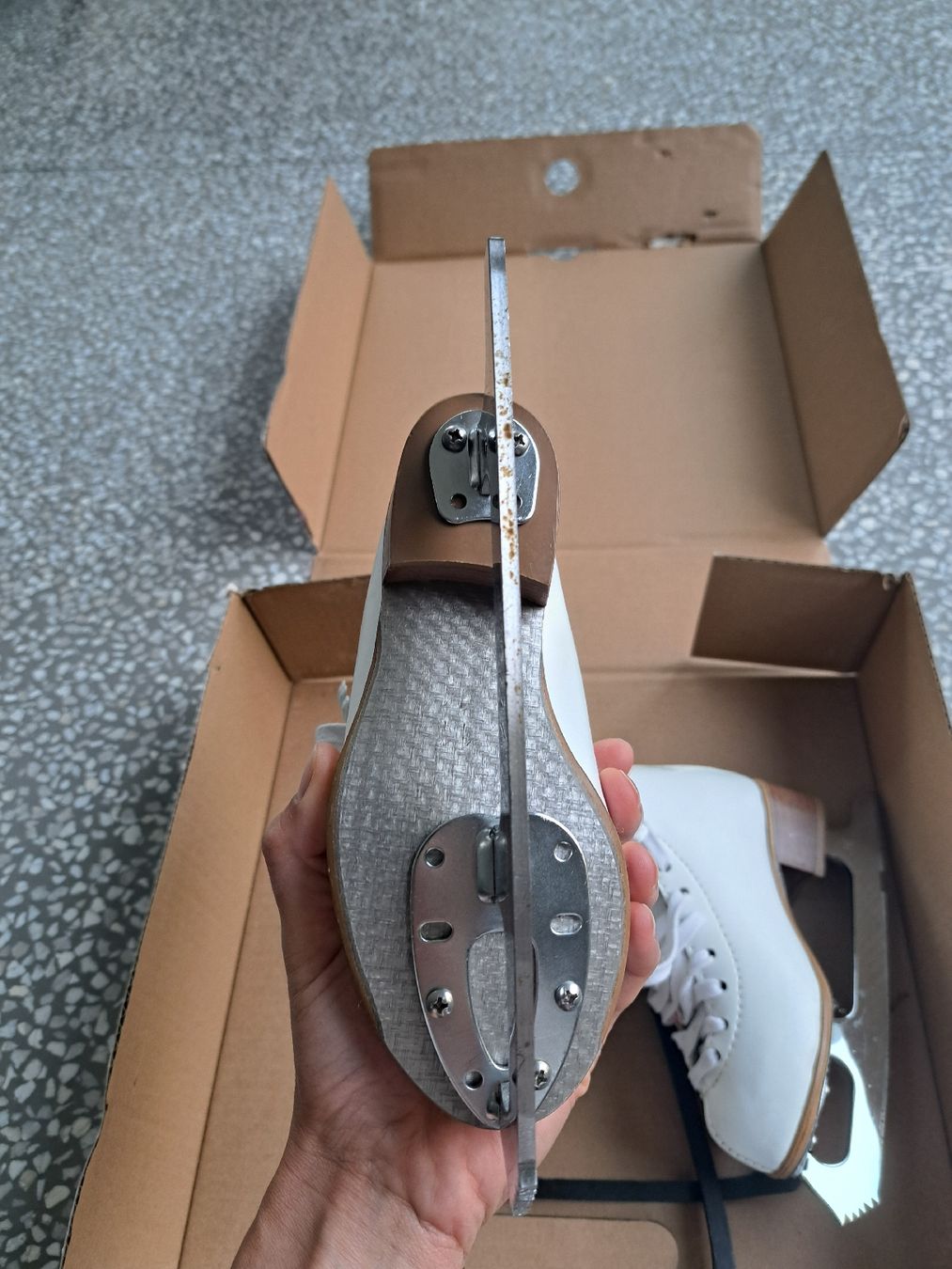 Graf Pattini da ghiaccio: Schlittschuhe Graf Ace 29 - 11M – Nuovo (secondo la descrizione) da Geroldswil venduto da Kaku19 3