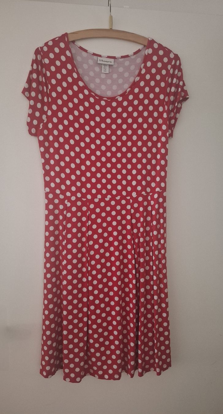Vestiti: Kleid rot-weiss gepunktet – Usato da Winterthur venduto da mad_9xcg