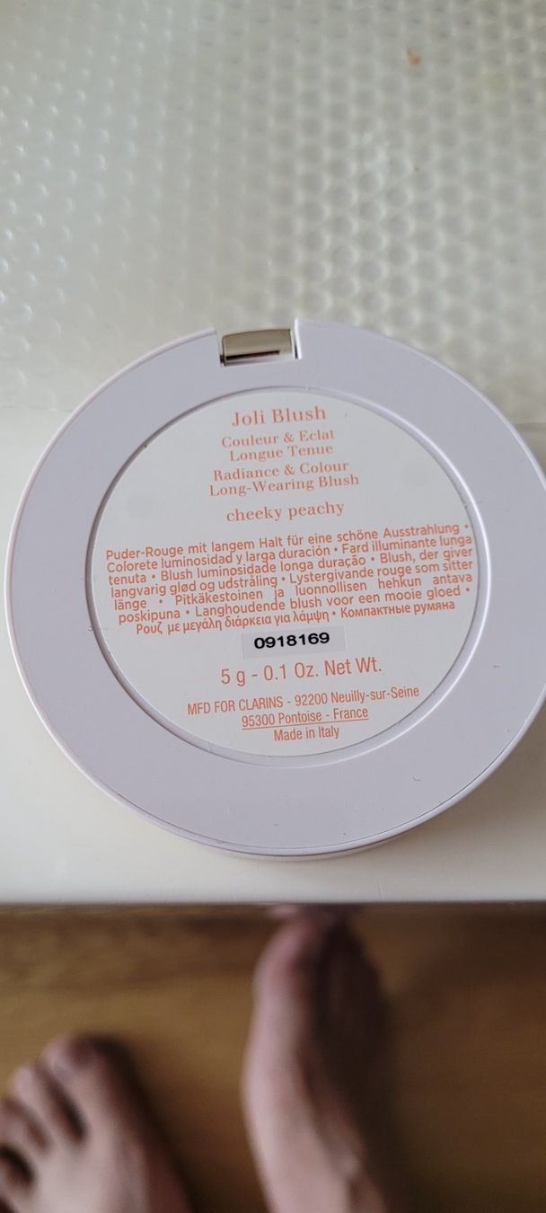 Clarins Make-up: 2 Blush Clarins cheeky peachy – Neu und originalverpackt aus Gland von Mezo81010 3