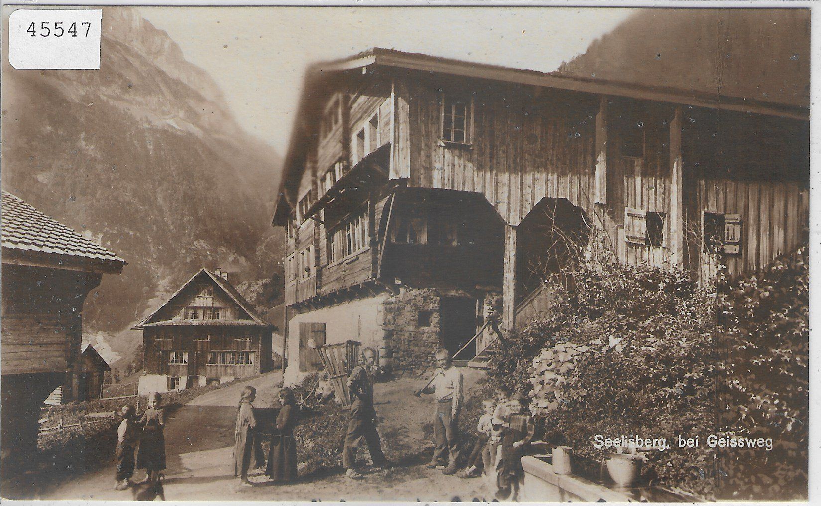 Cartoline postali: Seelisberg bei Geissweg – Usato da Ettingen venduto da Kartenplanet