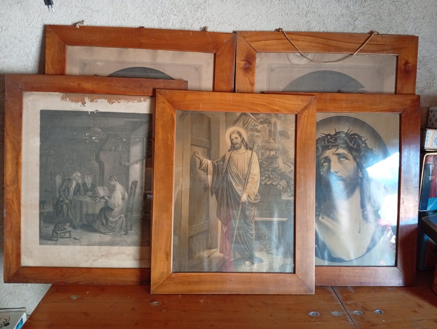 Dipinti: Lot cadres religieux – Usato da Perrefitte venduto da 36B