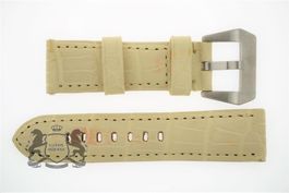 Kroko Lederband Panerai 24mm 24/22 *B97