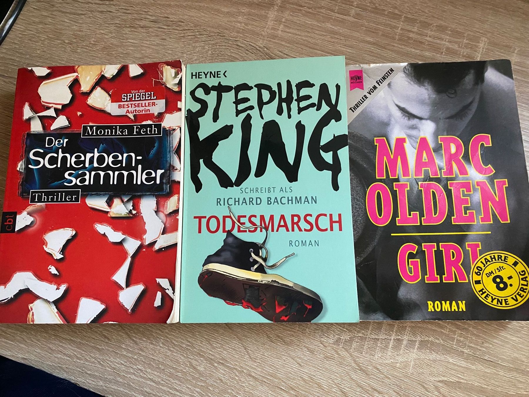 Bücher: 3Triller Bücher – Gebraucht aus Bösingen von Trigusik