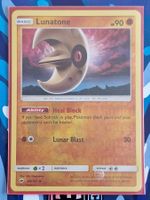 Lunatone - Reverse Holo - Burning Shadows #Ord3