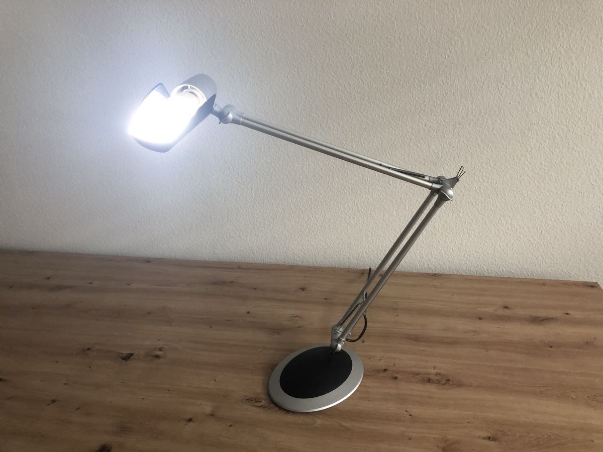Lampes: Massive verstellbare Schreibtischlampe – D'occasion à Zürich par fontana 3