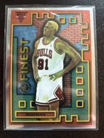 Topps Finest Dennis Rodman Chicago Bulls 1996 🔥😎