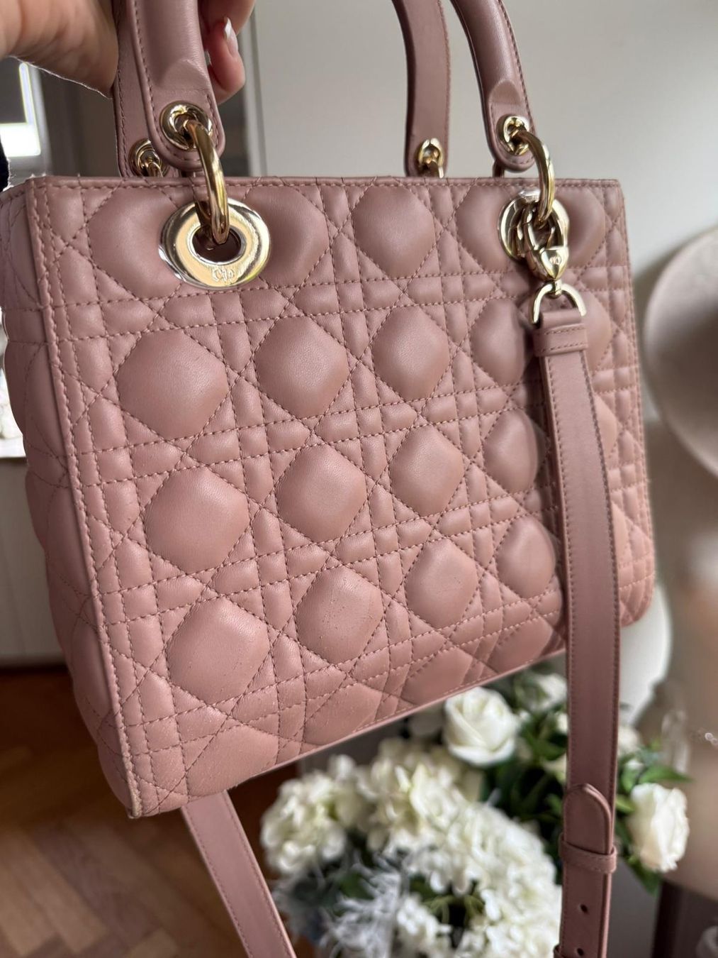 Dior Borse da donna: Dior Lady Dior Medium beige – Usato da Kastanienbaum venduto da swi_8n56 8