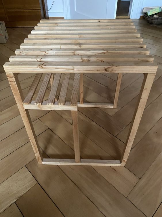 Holzregal selbst hergestellt | Kaufen auf Ricardo