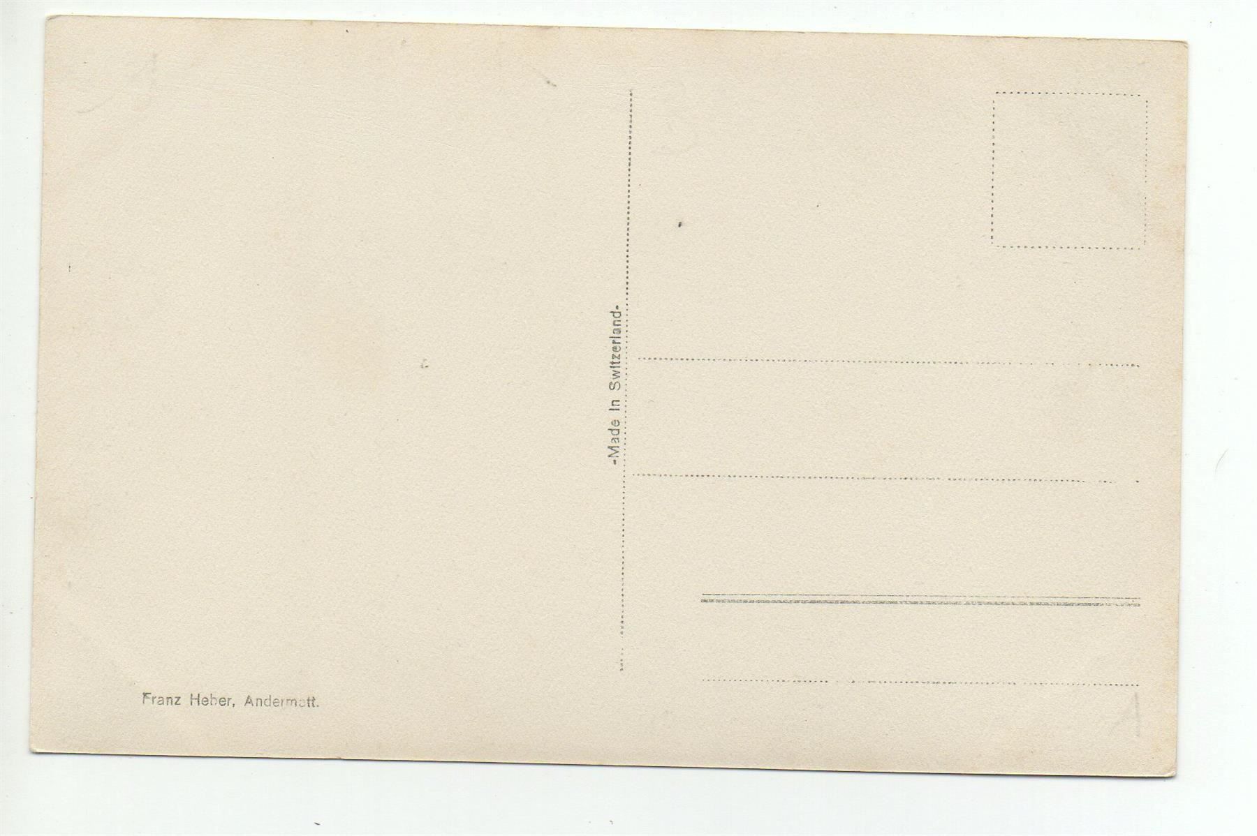 Cartoline postali: ANDERMATT gegen Furka – Nuovo (secondo la descrizione) da Jona venduto da philajona 1