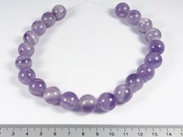 14mm Amethyst Perlen 21Stk.