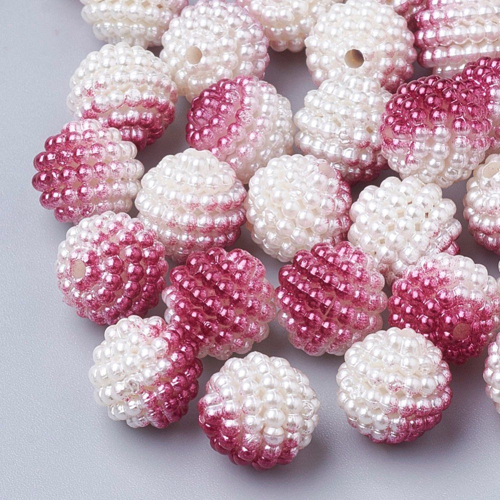 Perle (finte): Acrylperlen Beere Cerise 10mm / 10St. – Nuovo (secondo la descrizione) da Rüegsau venduto da Tausendfreund