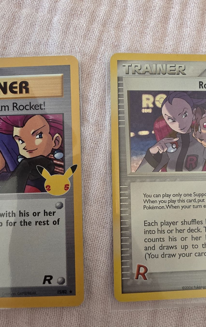 Pokémon Sammelbilder & Trading cards: Célébrations - Here Comes Team Rocket & Rocket's Admin. – Neu (gemäss Beschreibung) aus Montagny-Yverdon von SE7ENG 2