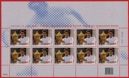 2007 Federerkleinbogen  10x 1Fr.  ** Postfrisch **