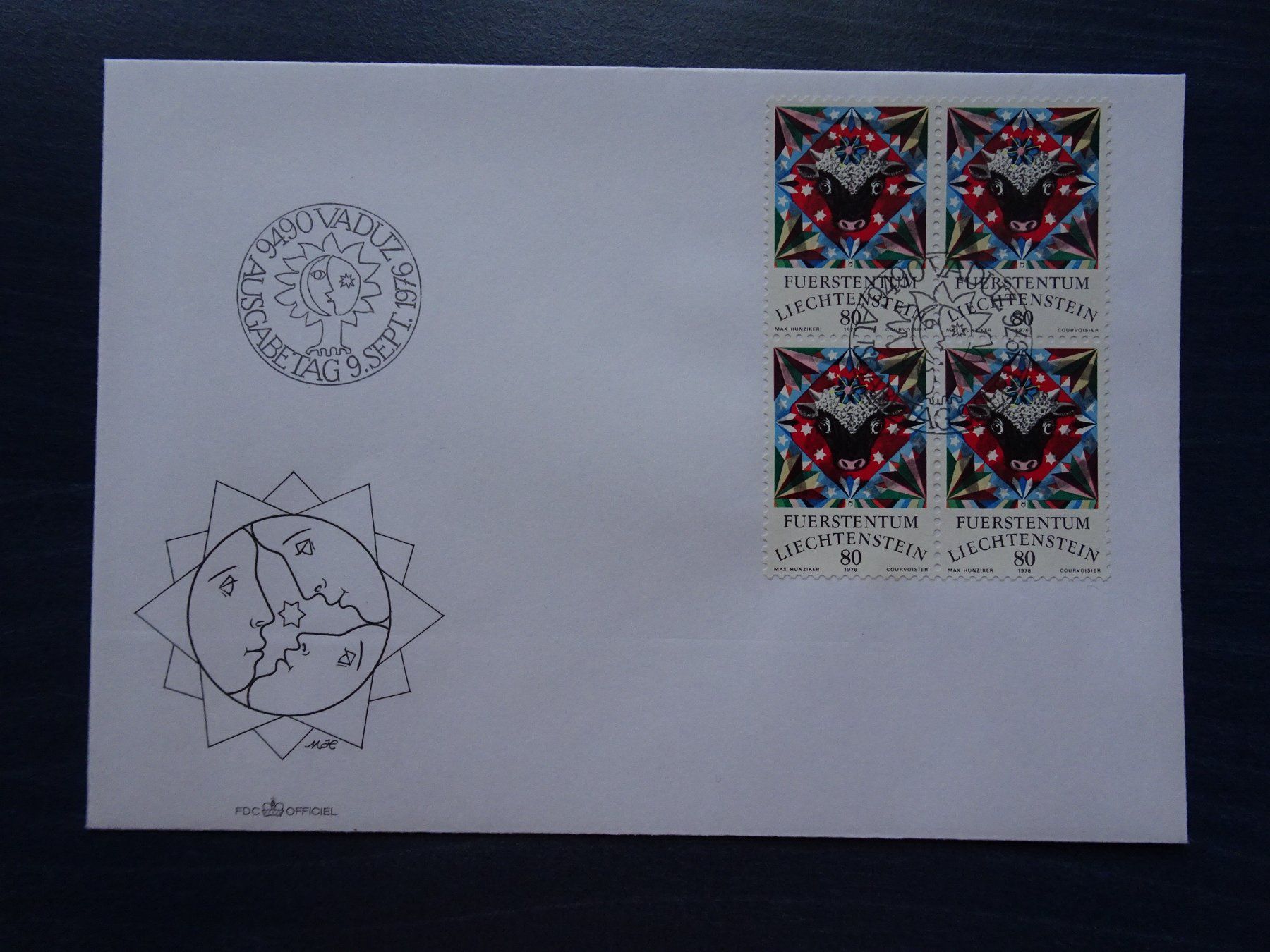 Tutti i francobolli: Serie FDC 1976 – Usato da Aadorf venduto da Chnorli-Furz 3