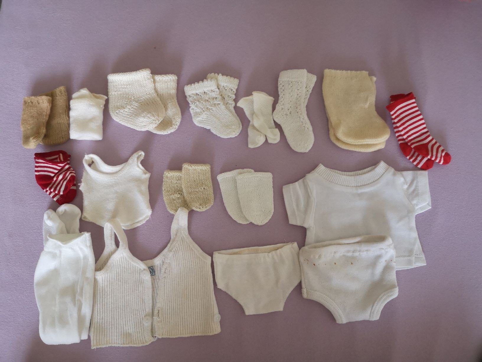 Bambole: PUPPEN UNTERWÄSCHE LOT – Usato da MUEHLEBERG venduto da Cocolinette