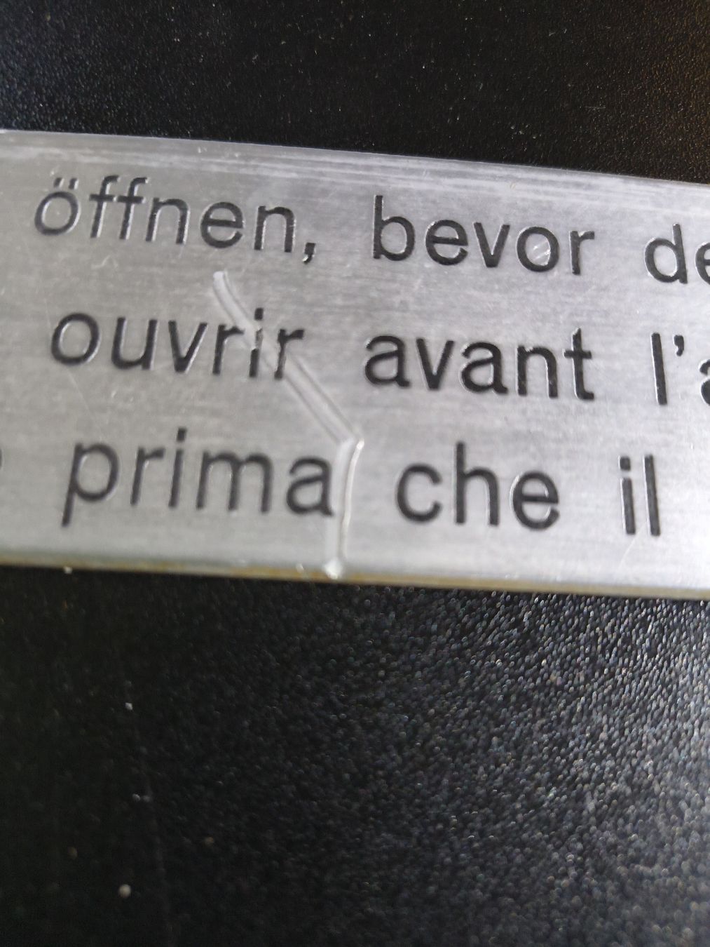 SBB/CFF/FFS Insegne: Alu Schild Bahn SBB – Usato da Mesocco venduto da andergia 1