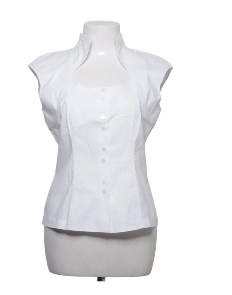 Camicette: Naracamicie Damen Bluse, weiss, Gr. M – Usato da Richterswil venduto da Client00
