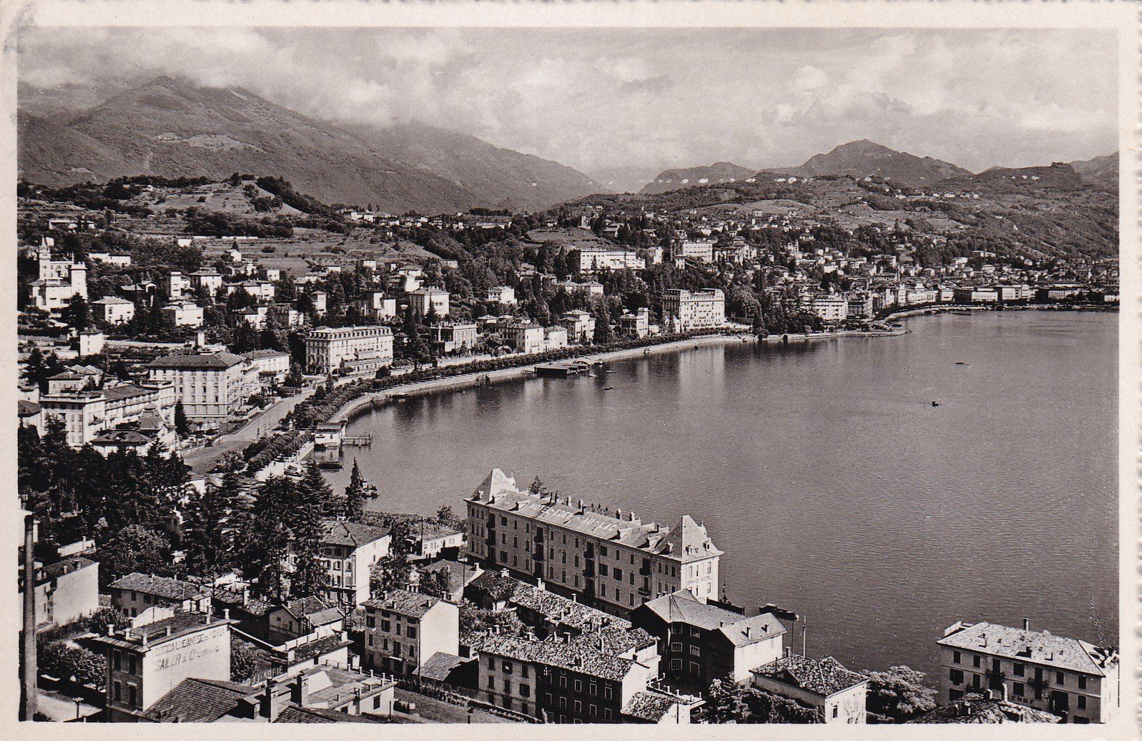 Cartes postales: Lugano e Paradiso  1948 – D'occasion à Cormoret par Pascalll2001