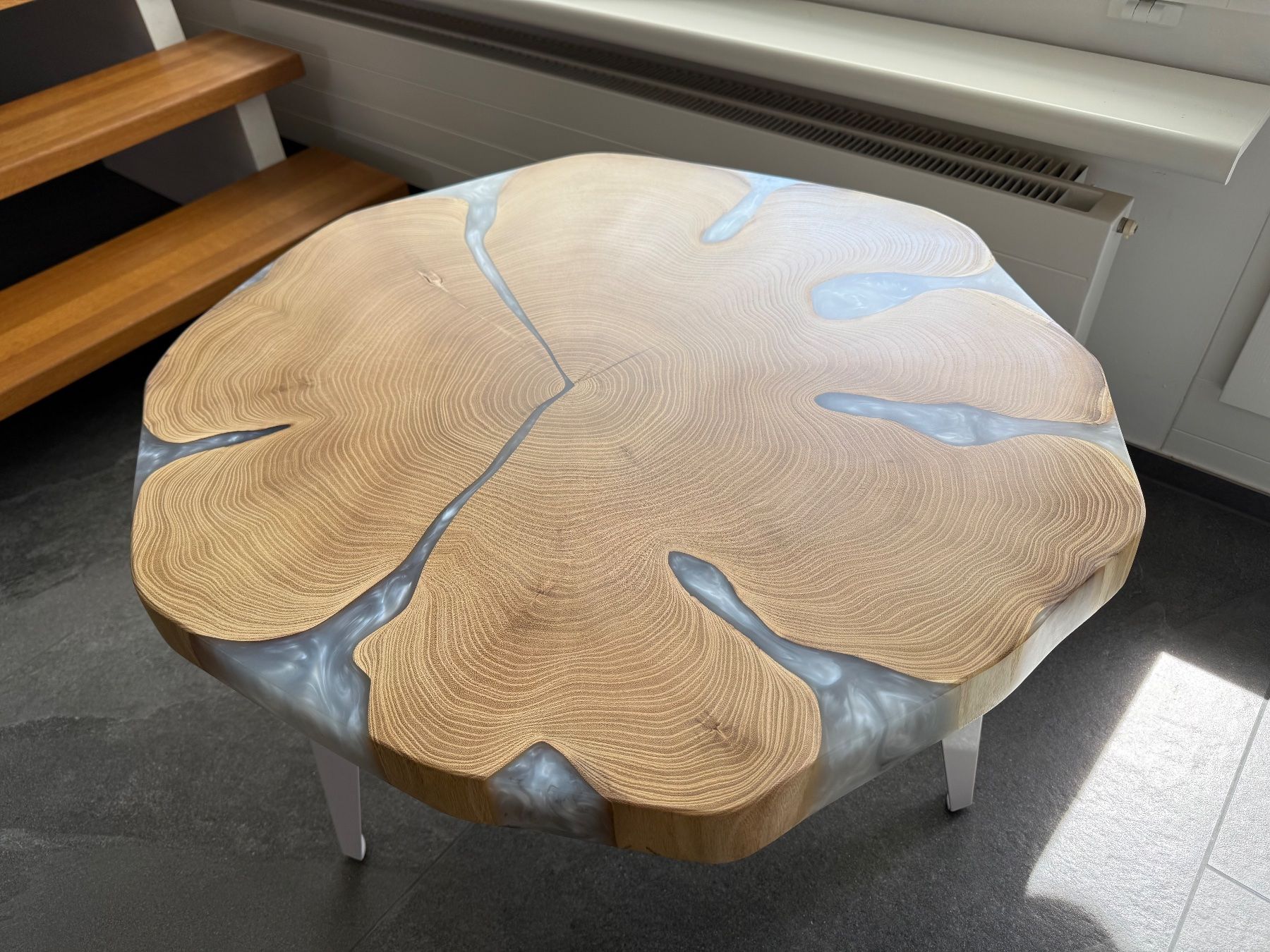 Tavoli: Epoxydharz Couchtisch – Nuovo e nell'imballaggio originale da amriswil venduto da danihgt 3