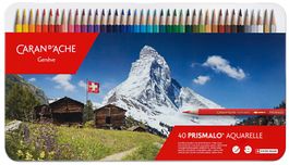 999.340 PRISMALO * Caran d'Ache * 40 Farbstifte Metall-Etui