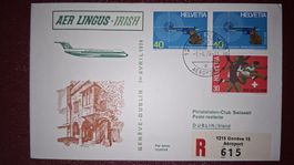 Swissair Geneve - Dublin 01.04.1974
