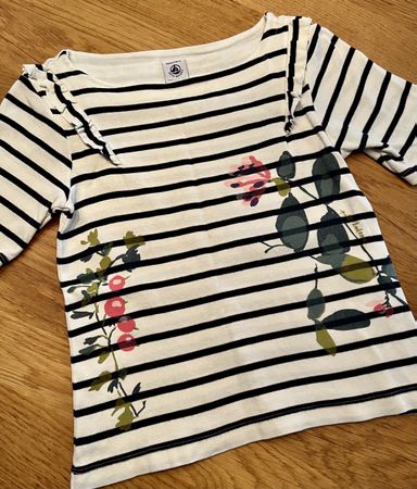 Petit Bateau Bluse 116 cm