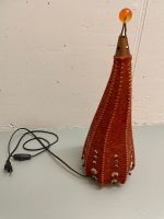 Lampe de table vintage design orange, état d'occasion