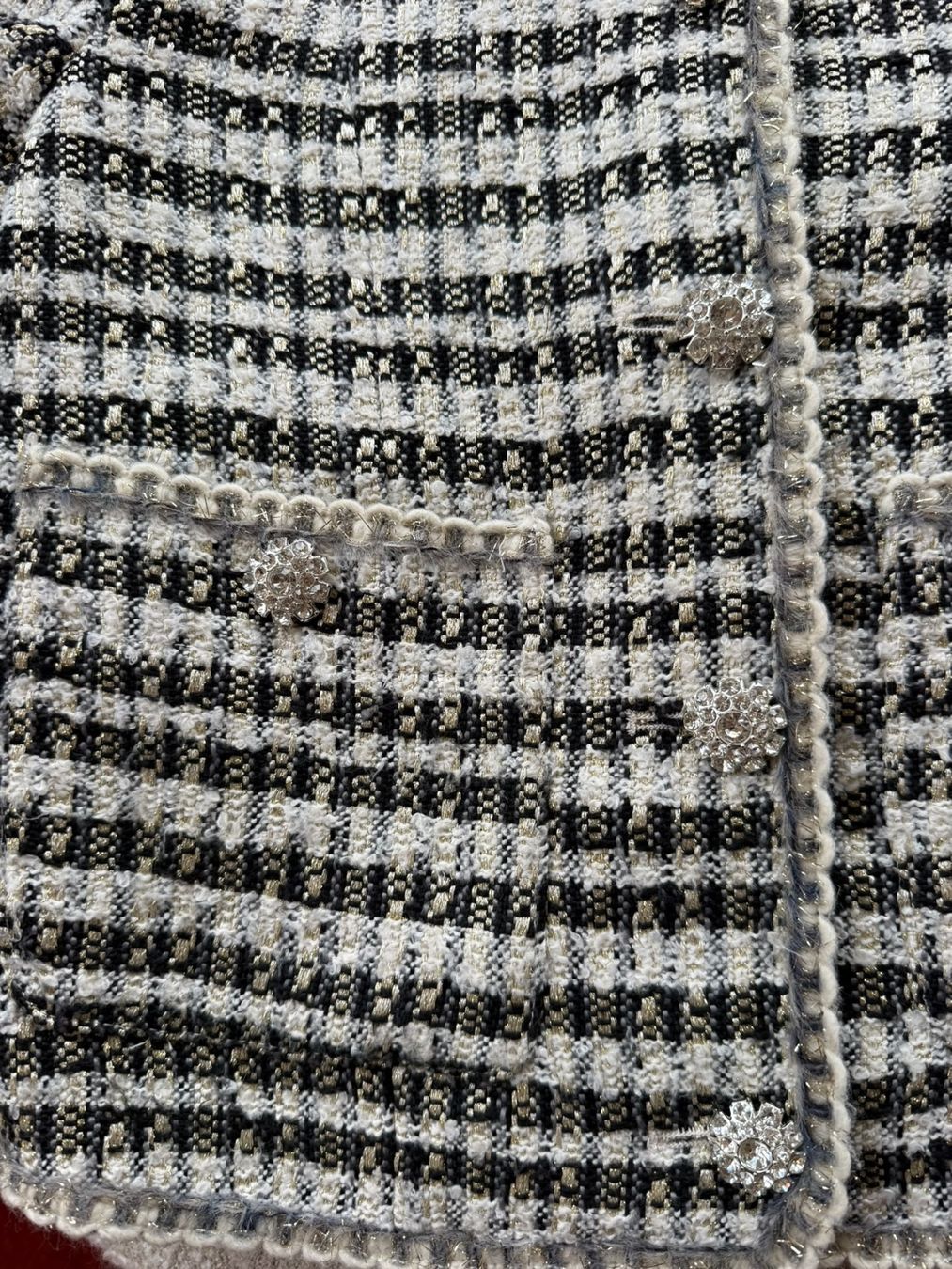 H&M Giacche: Elegant tweed jacket – Usato da Zürich venduto da marthalberini 1
