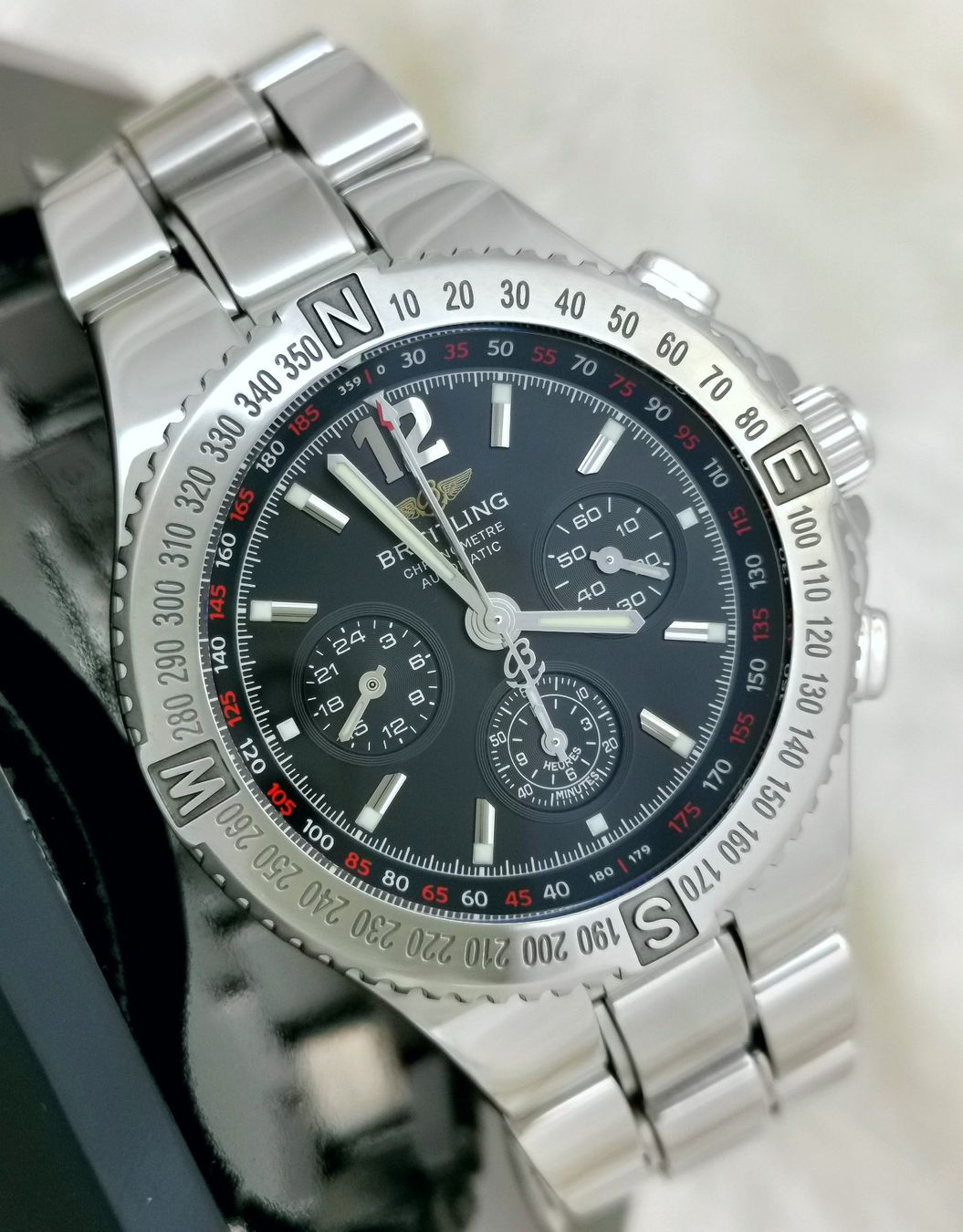 Breitling Orologi: Breitling Hercules neuwertig Full Set ref.A39362 – Nuovo (secondo la descrizione) da Nottwil venduto da Kaufen003