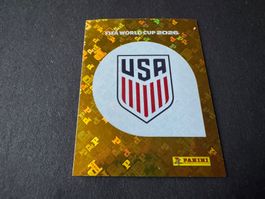 Panini FIFA Fussball WM 2026 Wappen USA Sticker USA 1