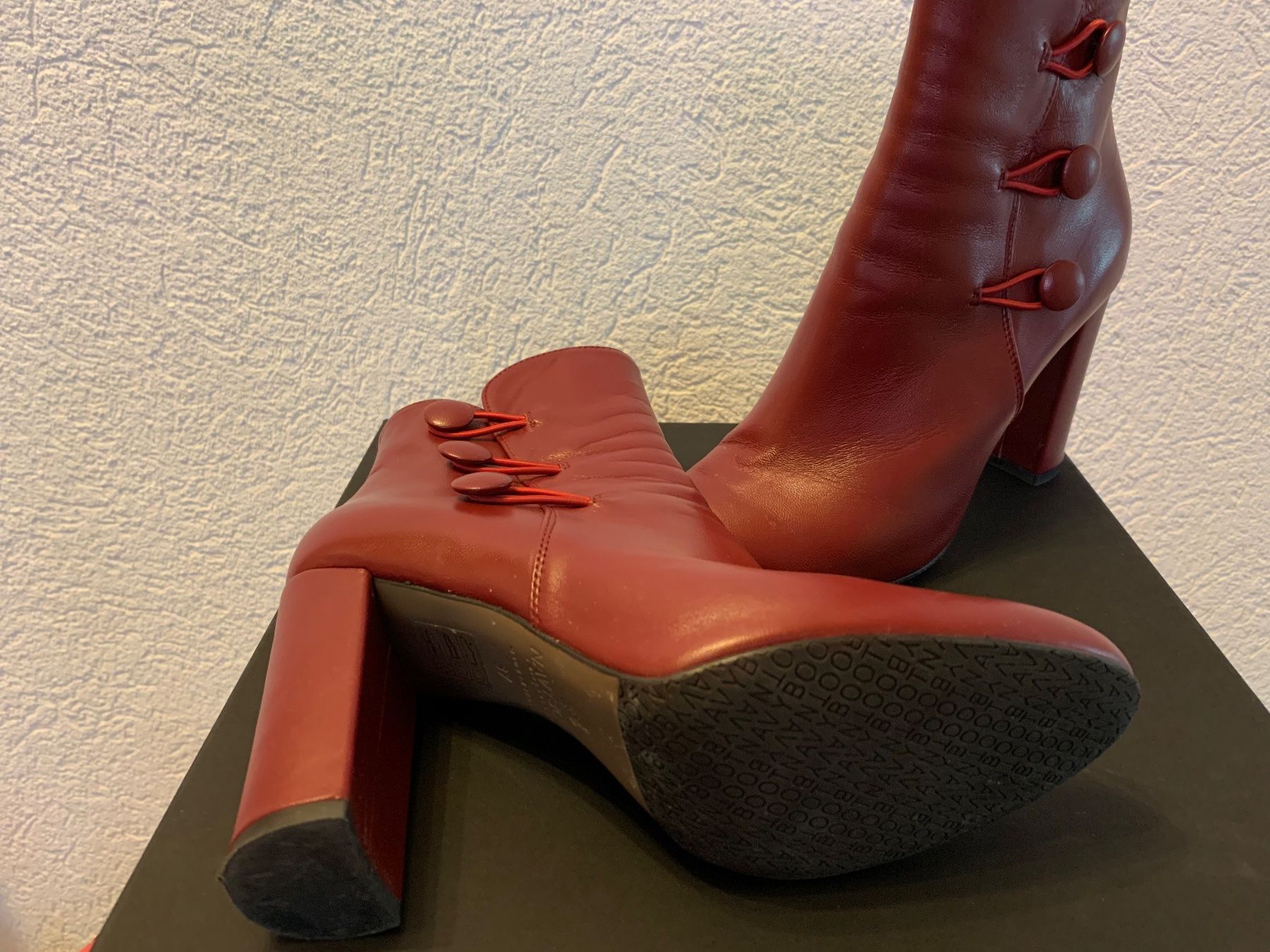 Damenschuhe: Navyboot Stifeletti in Rot – Gebraucht aus Eptingen von swi_9zxn 2